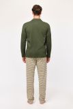 Woody Heren Pyjama donkergroen