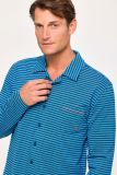 Woody Heren Pyjama blauwe streep