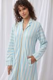 Lords x Lilies Dames Badjas blauw witte streep