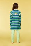 Woody Meisjes-Dames pyjama multicolor streep