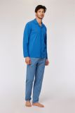 Woody Heren pyjama donkerblauw