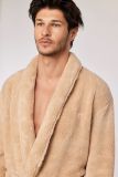 Woody Heren kamerjas beige