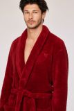 Woody Heren kamerjas donkerrood
