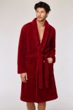 Woody Heren kamerjas donkerrood