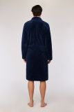 Woody Heren kamerjas donkerblauw