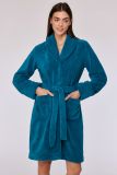 Woody Dames kamerjas groenblauw
