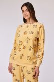 Woody Meisjes-Dames pyjama gele kattenprint