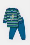 Woody Jongens-Heren pyjama multicolor streep
