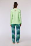 Woody Meisjes-Dames pyjama groen