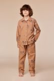 Woody Jongens-Heren pyjama bruine pony print