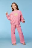 Woody Meisjes-Dames pyjama roze
