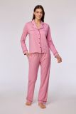 Woody Meisjes-Dames pyjama roze