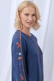 lords x lilies Dames pyjama donkerblauw