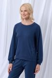 lords x lilies Dames pyjama donkerblauw