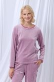 lords x lilies Dames sweater en broek warm lila