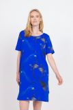 Snurk T-shirt Dress Blue Parrot