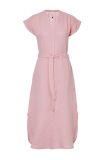 Lords x Lilies Button Up dress, snoep roze