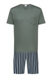 Mey Pyjama Rough Stripes - kort