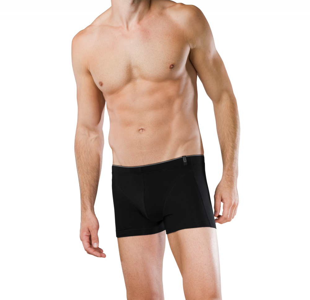 SCHIESSER HEREN SHORT 95/5 ZWART