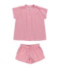 Dorélit Pyjama Izzie+Cupido Check Red