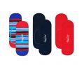 Happy Socks Liner Multi Stripe 3-Pack