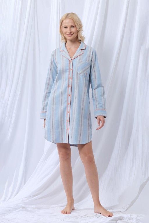 lords x lilies Slaapkleedje flanel streep lichtb