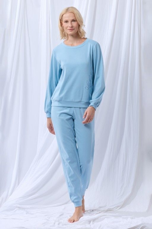lords x lilies Dames pyjama lichtblauw