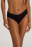 Hanro Cotton Seamless Midi Brief zwart