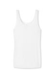 Schiesser Luxury Hemd zonder mouwen wit