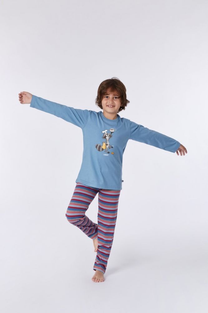 Woody Unisex pyjama blauw