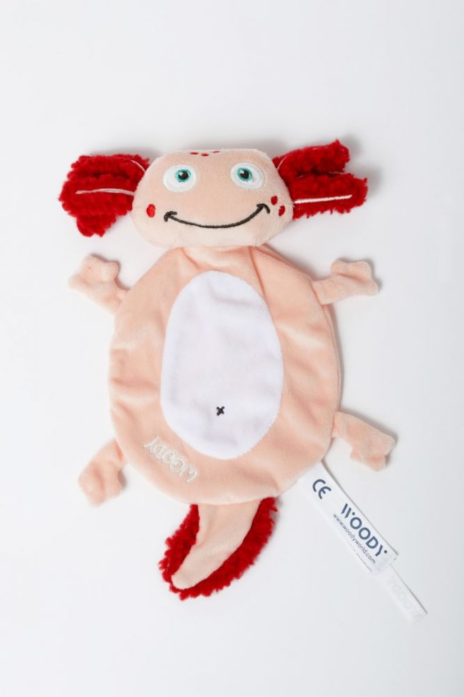 Woody Knuffeldoekje axolotl
