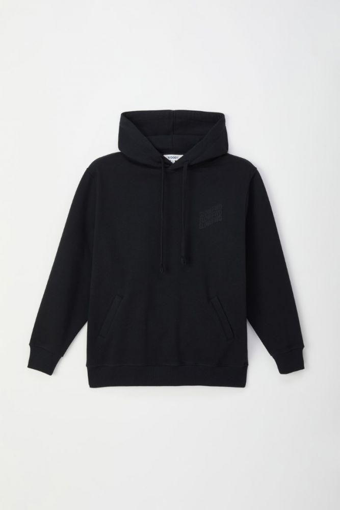 Woody Unisex Hoodie zwart