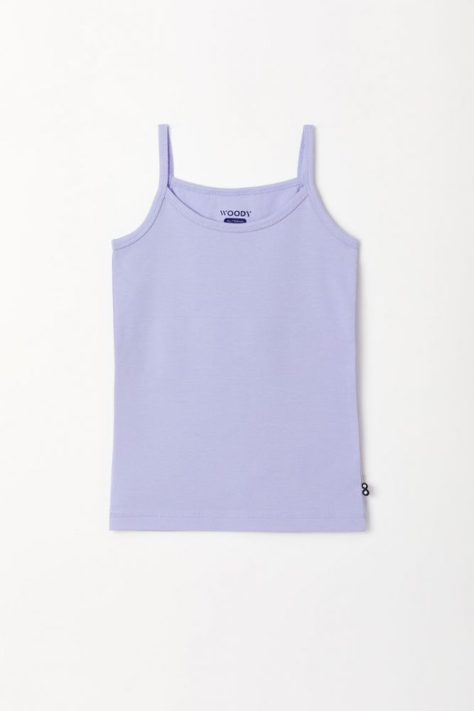 Woody Meisjes Singlet lavendel