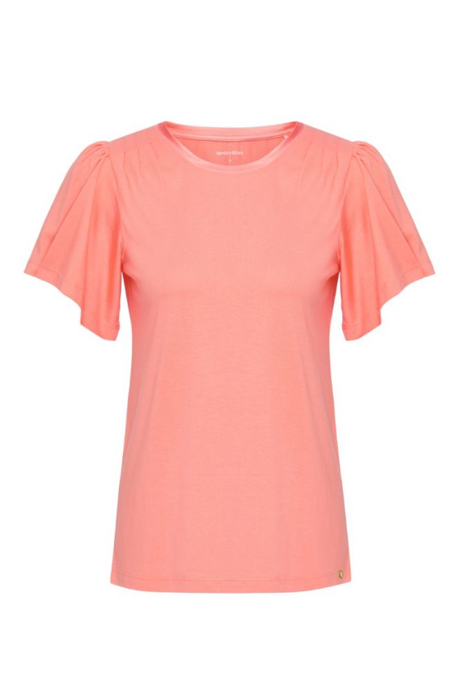 lordsxlilies Dames Set van T-shirt en Short oranje