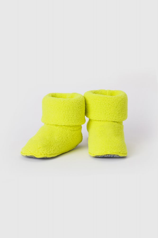 Woody Pantoffels geel