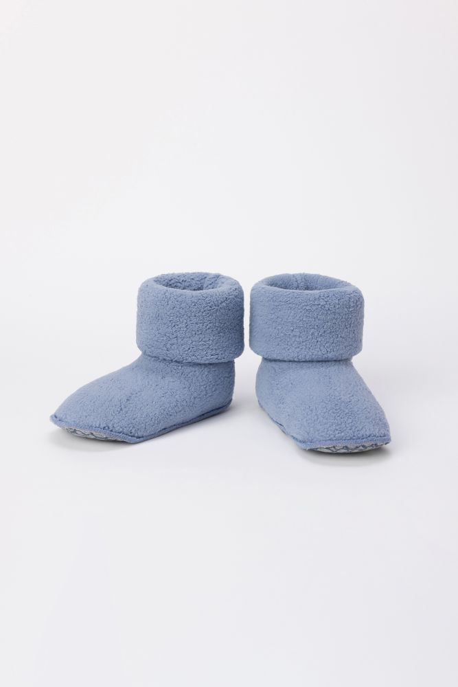 Woody Pantoffels jeansblauw