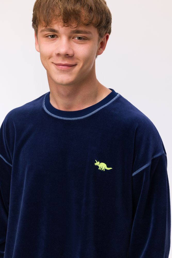 Woody Jongens-Heren Pyjama dino