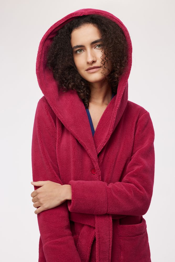 Woody Meisjes-Dames Kamerjas framboos-rood