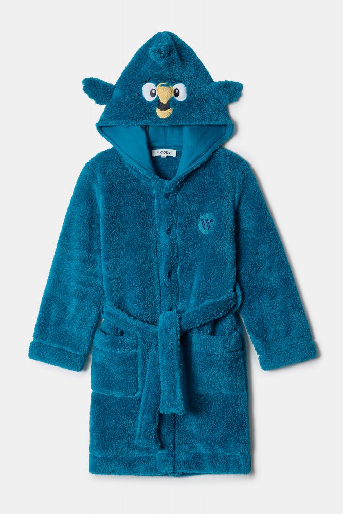 Woody Unisex kamerjas groenblauw