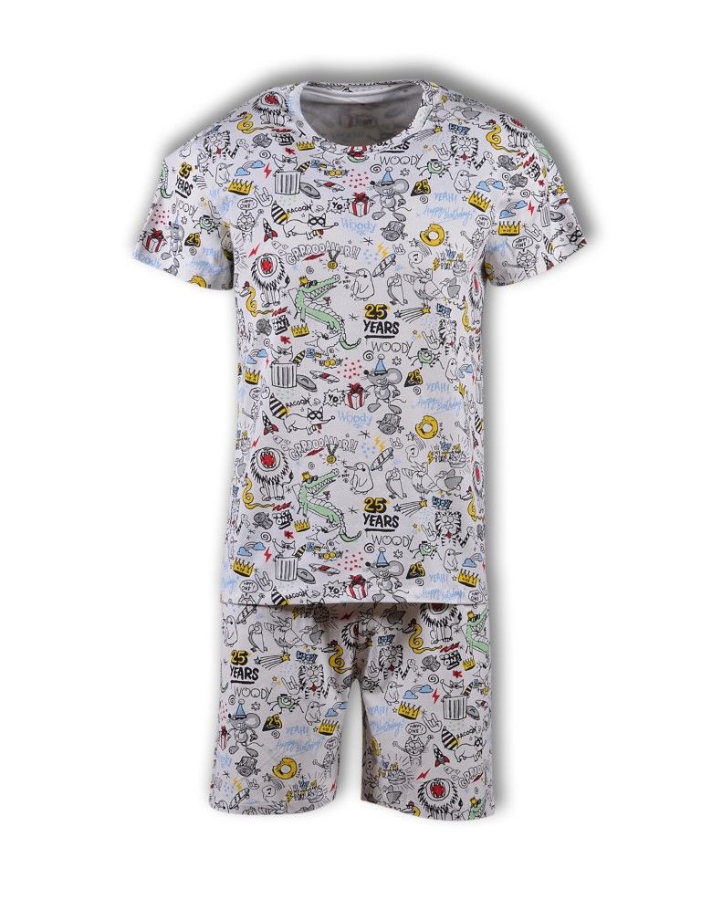 Woody Heren Pyjama Woody 25 All-Over Print