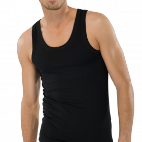 Schiesser Authentic Hemd 2-Pack zwart