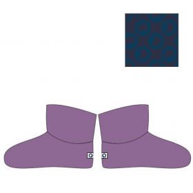 Unisex Pantoffels lila paars
