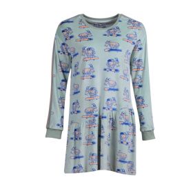 Woody Slaapkleed pastelgroen met geit