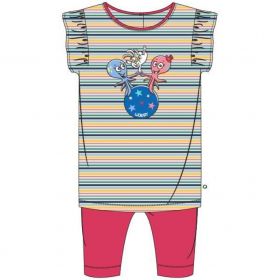 Woody Meisjes pyjama multicolor