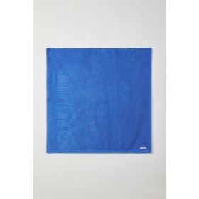 Woody Handdoek 100x200 midden blauw-100x200cm