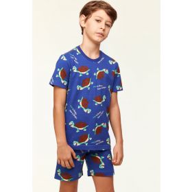 Woody Jongens-Heren Pyjama schildpad