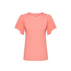 lordsxlilies Dames Set van T-shirt en Short oranje