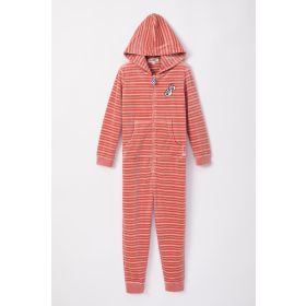 Woody Unisex Onesie roze-gebroken wit st