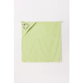 Woody Badcape lichtgroen-75x75cm