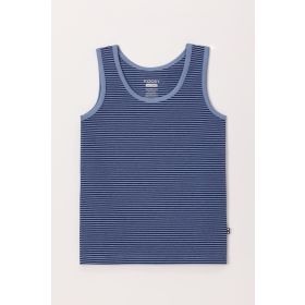Woody Jongens Singlet blauwe streep